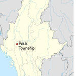 Location of Pauk township, Magway Region (Photo: Wikipedia)
