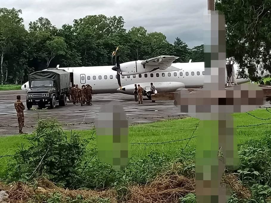 Kalay Airport (Photo: Facebook/Khonumthung)