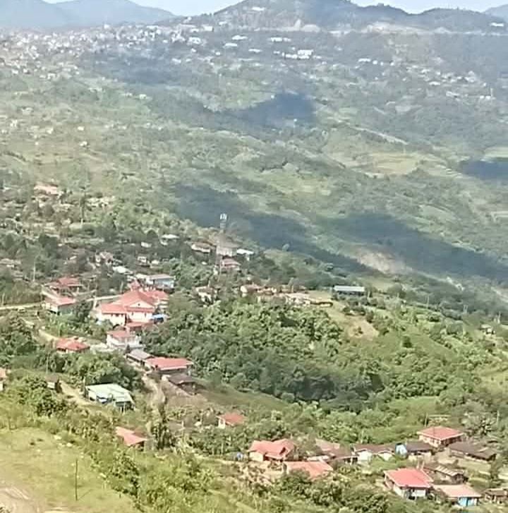Hakha town (Photo: Facebook/SalaiWilliamHlawnceu)