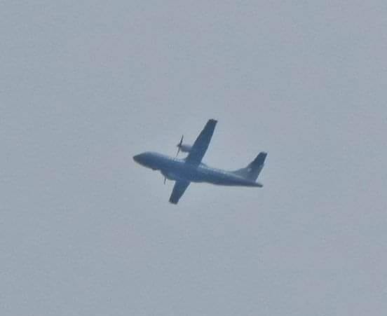 Myanmar military plane (Photo: Facebook/YawAlinTaan)