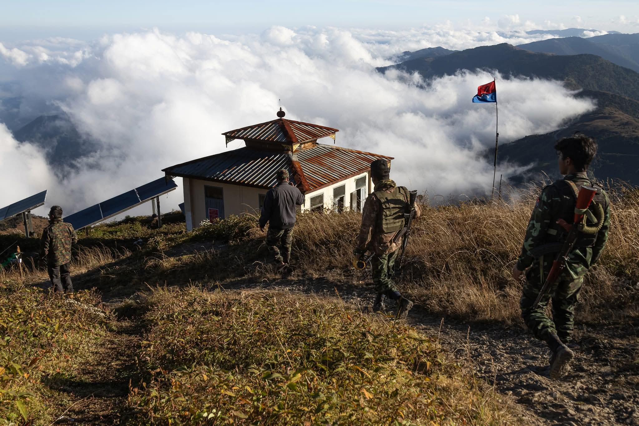 A location on Kennedy Peak, Tedim township (Photo: Facebook/PDF-Zoland)