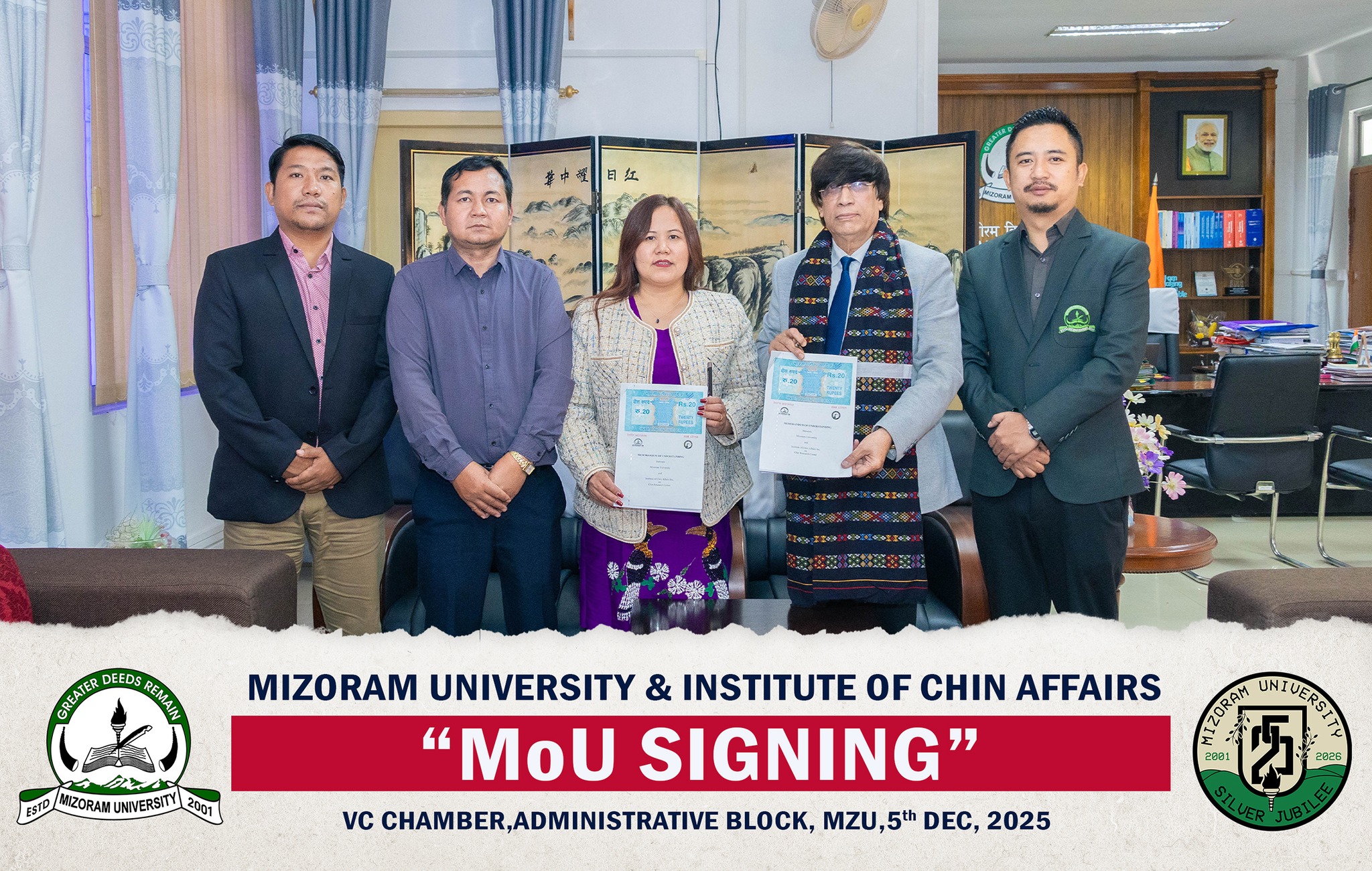 (Photo: Facebook/Mizoram University)