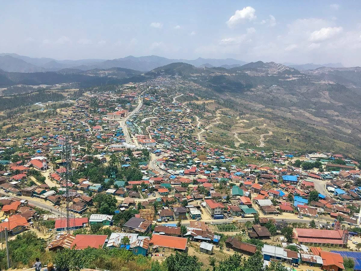 Hakha town, Chin State (Photo: Khonumthung.org)