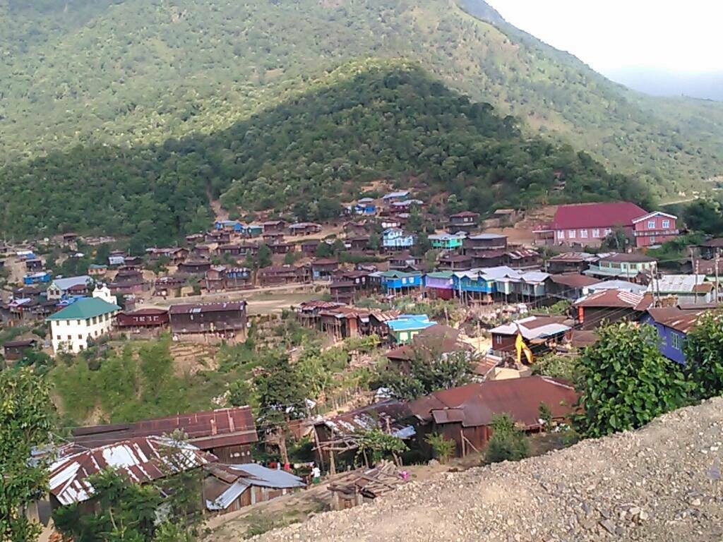 Ramthlo village, Falam township, Chin State (Photo: Facebook/Lungmili Post)