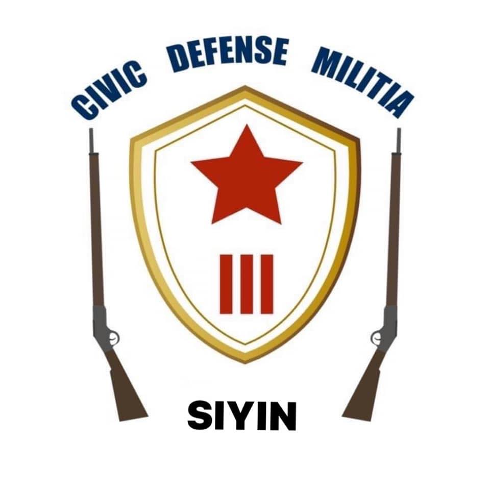 The logo of CDF Civic Defense Militia -CDM -Siyin (Photo: Facebook/https://www.facebook.com/siyinscdm)