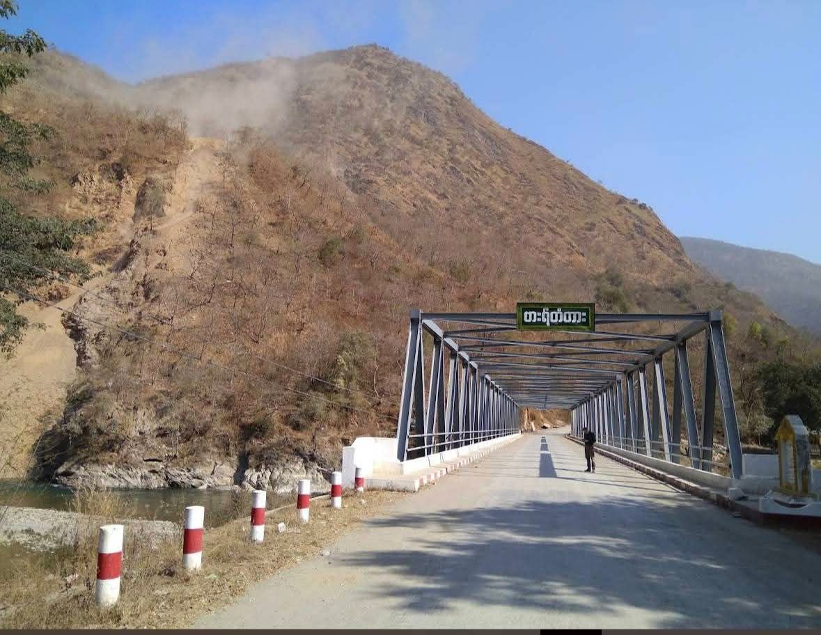 Var bridge in Falam township (Photo: Facebook/Surbung Times)