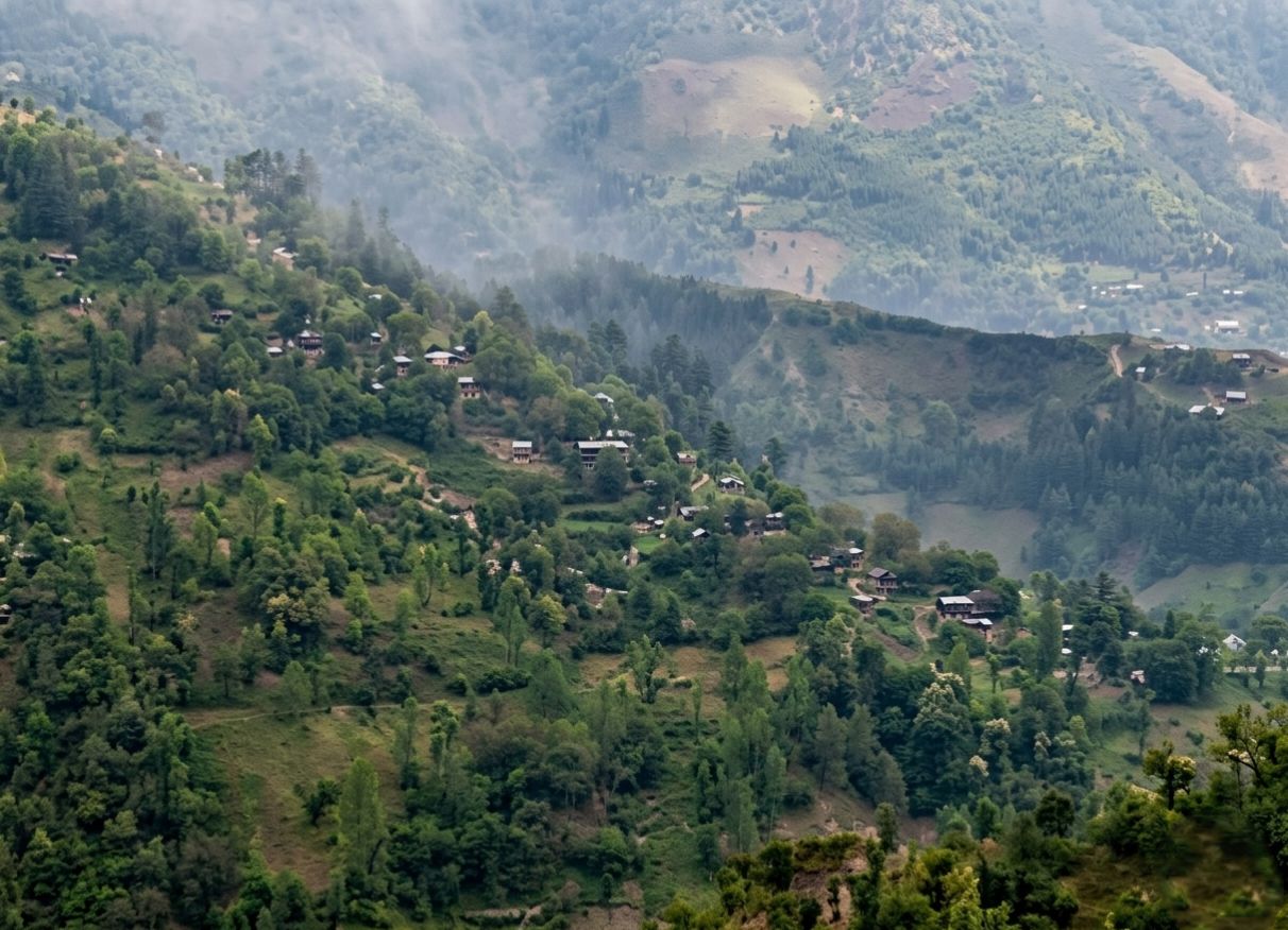 Thanhniar village, Falam township, Chin State (Photo: Facebook/The Surbung Times)
