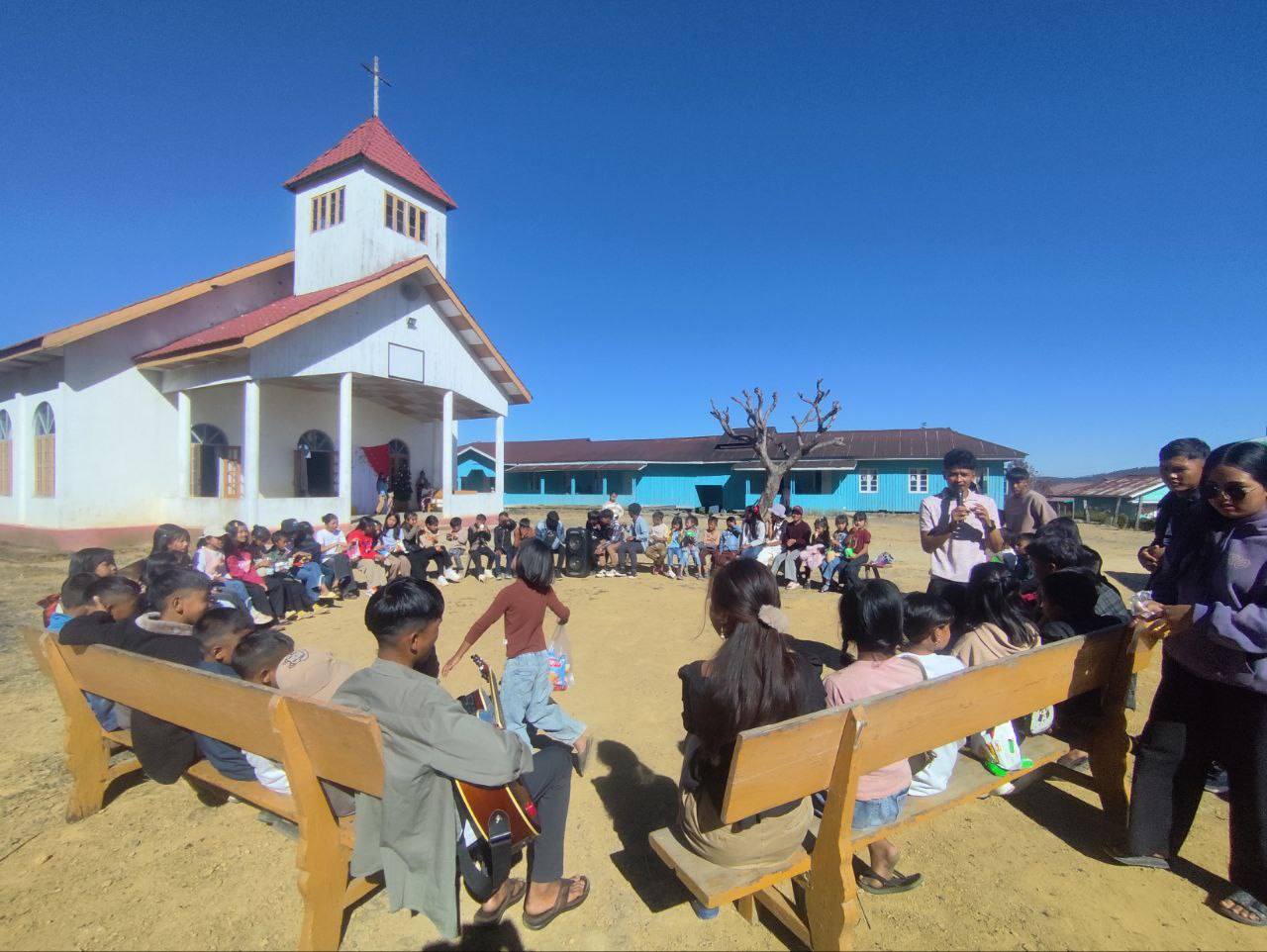 An old photo of Chuncung Baptist Church (Photo: Facebook/Chuncung Baptist Church)