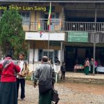Falam Basic Education High School No. (2) in Falam town, Chin State (Photo: Facebook/The Surbung Times)