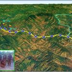 This image shows the area along the Hakha-Thantlang Road in Chin State that the military claims to have regained control of (Photo: Facebook/Chin World Media)