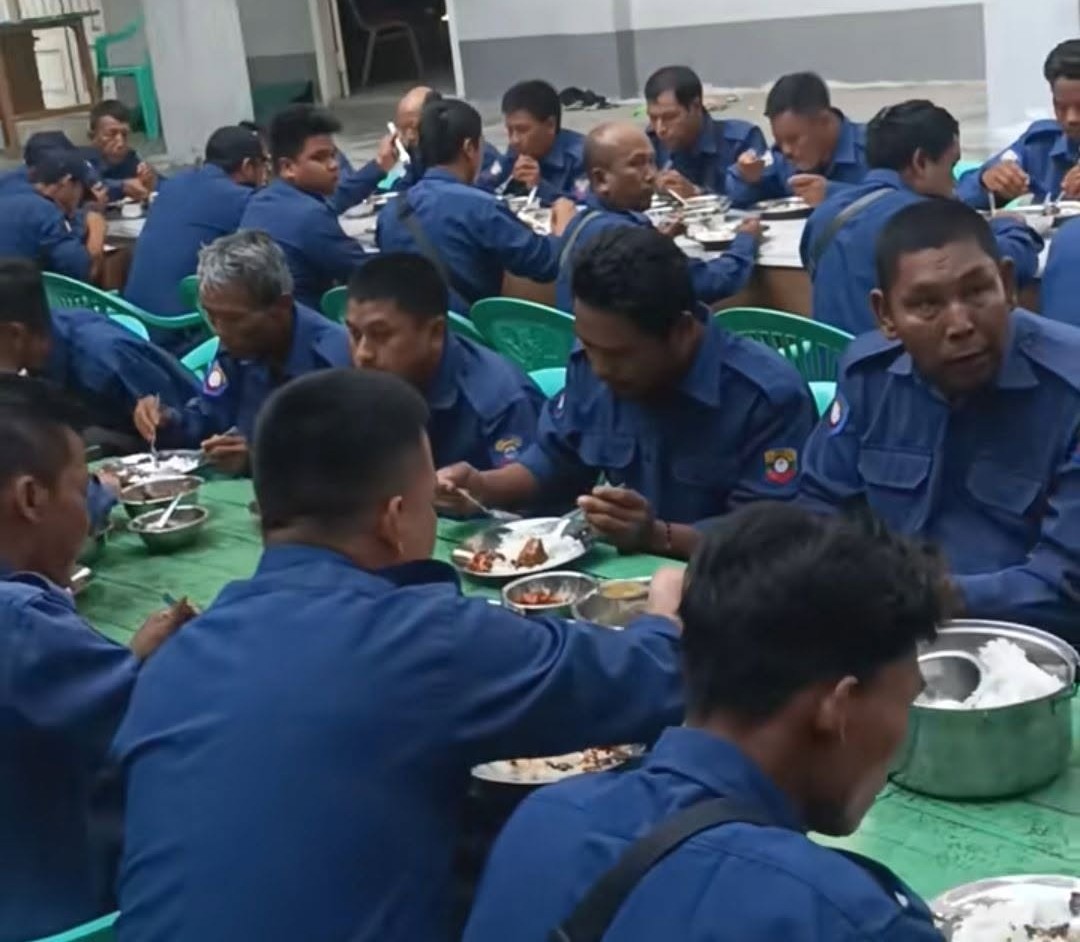 New military trainees by SSPC (Photo: Facebook/Voice of Kalay)