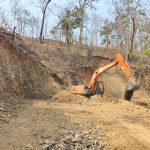 Ongoing road repair work in Zotung area (Photo: Facebook/Zotung Federal Council)