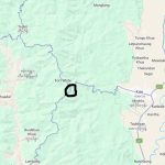 The location of Suahlim village, Tedim township (Photo: Google Map)