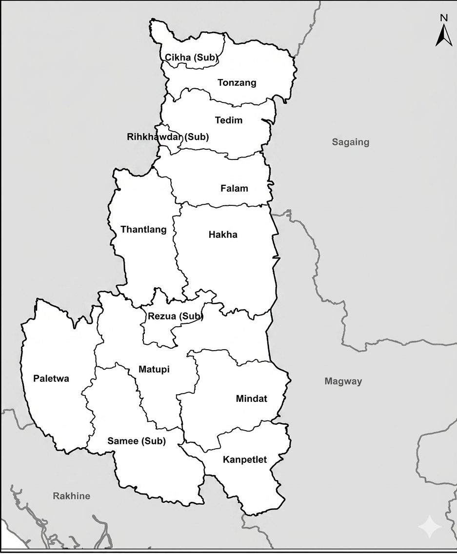 Map of Chin State (Photo: CG)