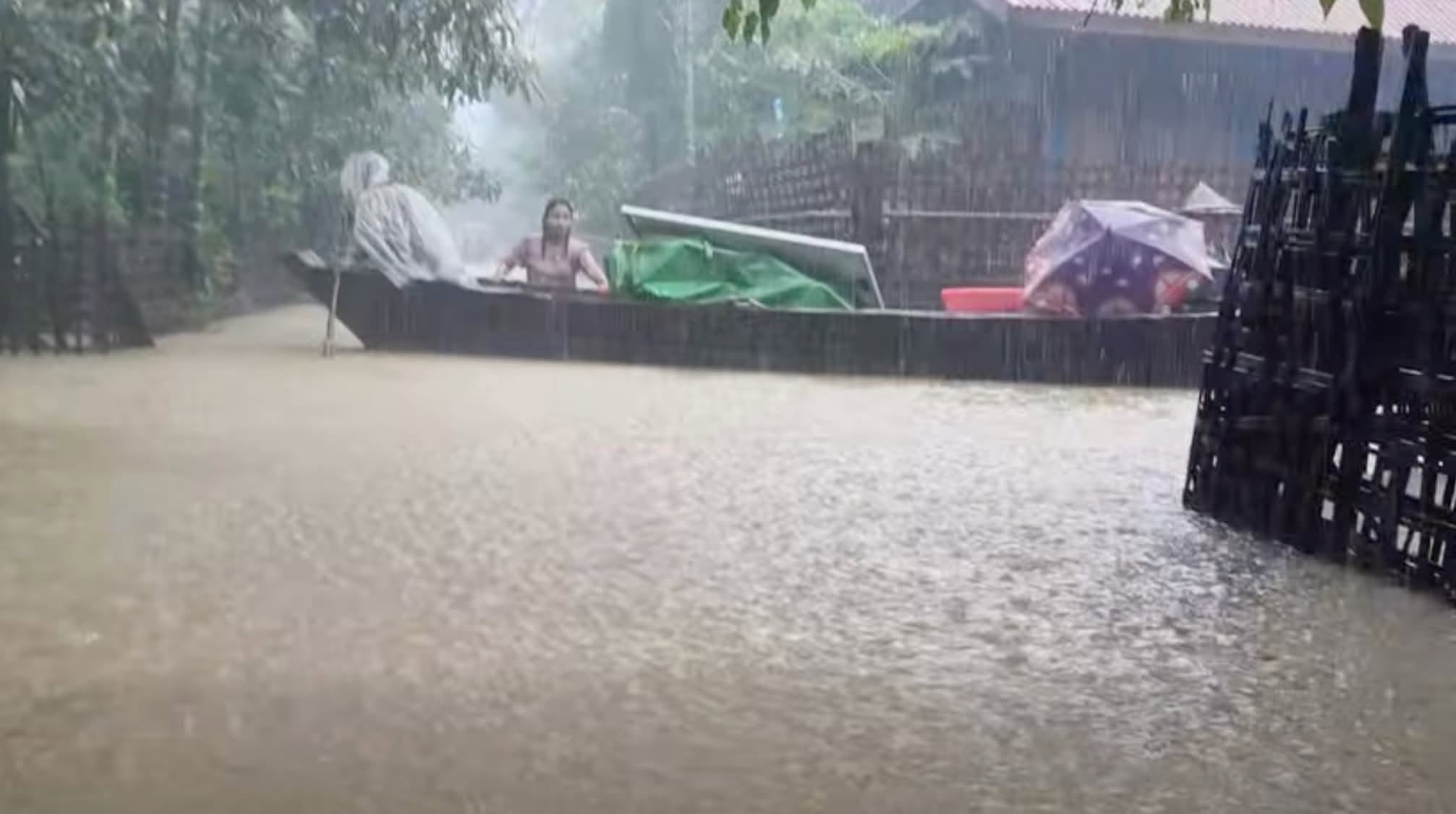 Two Khumi men drown in flooding in Ponnagyun township